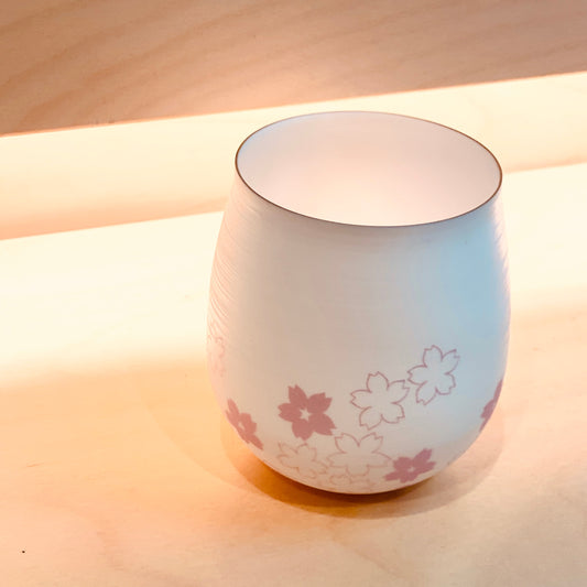 'Sakura' Egg Shell Cup | Yamaheigama