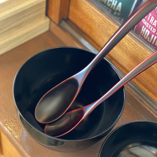 Japanese Natural Lacquer Spoon | Isuke Shoten